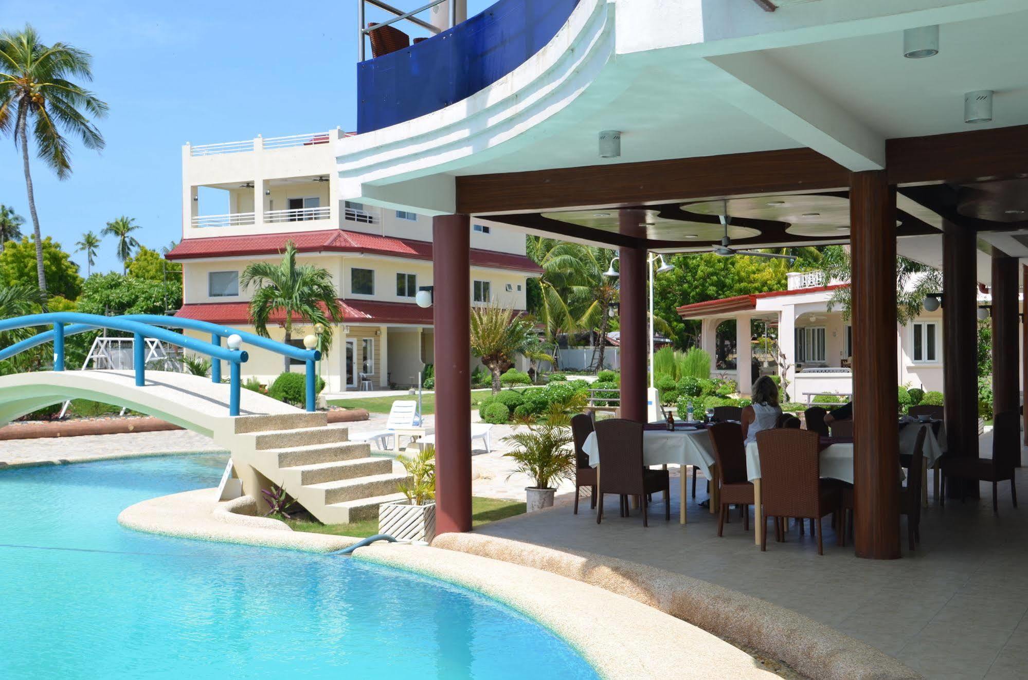 ซากาสแตรนด์ บีช รีสอร์ต Hotel Olango Island ภายนอก รูปภาพ